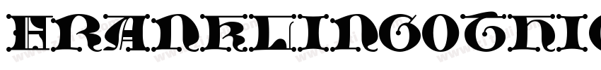 FranklinGothic URW C字体转换